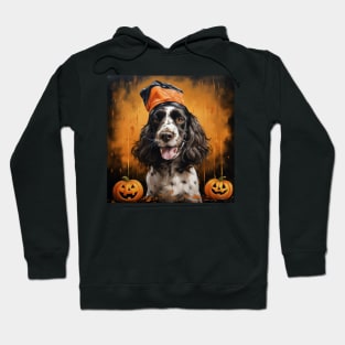 Halloween English springer spaniel Hoodie